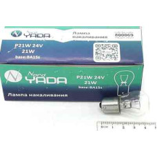 Автолампа 12V P21/4W (ук.пов. и стоп-сигнал евро цок.): P21/4 W 12V BAZ15d