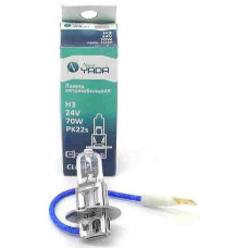 Автолампа H 3 (70) 24V CLEAR: H3 24V 70W