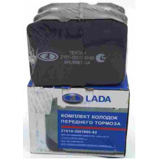 Колодки тормозные пер 2101 Лада Имидж: 2101-3501090