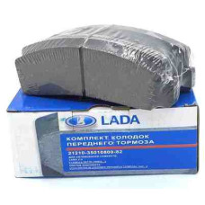 Колодки тормозные пер 2121 Лада Имидж: 2121-3501090