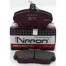 Колодки тормозные пер 3110/3302 Nippon: 3302-3501090