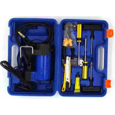 Компрессор АС 575ма в кейсе с набором инструментов МАЯКАВТО