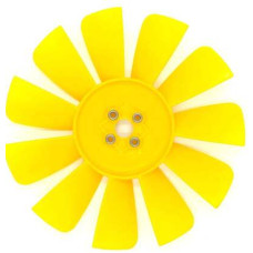 Крыльчатка 3302 11 лопастей желтая