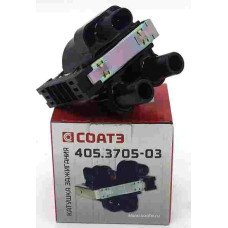 Модуль зажигания 405 Евро-3 (квадрат) (катушка) СОАТЭ: 0221504027