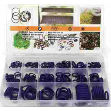 Набор резиновых уплотнительных колец в пластиковом боксе