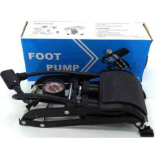 Насос ножной с манометром, 2 цилиндра