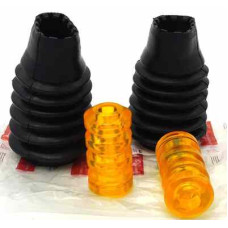 Отбойники передних стоек 2110/-2190 (2 отбойника+2 пыльника) ЖЕЛТЫЙ COMFORT: 2110-2902816/2905681