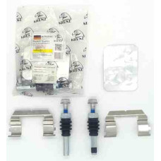 Палец суппорта (болт, направляющая скобы) Next в сборе с пыльником + пластины: A21R23.3501136/37