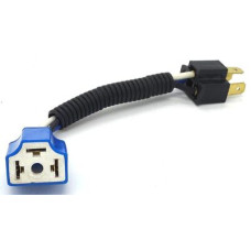 Патрон под лампу H4 с ответной частью, прямой, керамика