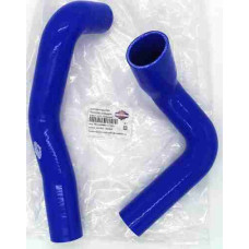Патрубки радиатора Газель Next Cummins (кт 2шт) Truckman синий силикон: A21К22-1303000