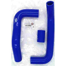 Патрубки радиатора УАЗ-3160 Патриот дв.ЗМЗ-409 ЕВРО-2 без кондиц синий силикон Trackman: 3160-1303028