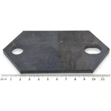 Площадка (пластина) стремянки кузова 3302: 53-8500032