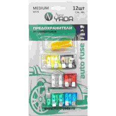 Предохранитель MEDIUM 12шт в блистере с пинцетом: W270