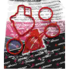 Прокладка коллектора впуск (ресивера) 2112 (5шт) красный PROFI