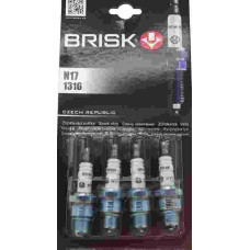 Свечи зажигания 402 дв №17 (короткая юбка) блистер BRISK: 17 BRISK1316