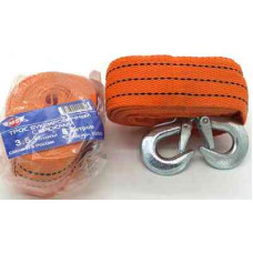 Трос буксировочный  3,5т 2 крюка, 4м