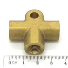 Тройник заднего моста 3302/переднего 3110 (торм. трубок): 24-3506033-01