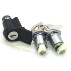 Замок багажника + вставки 2110 в индив. упак. ПКФ: 2110-6100045